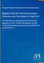 European Parliament and Council of the European Union: Regulation (EU) 2017/745 of the European Parliament and of the Council of 5 April 2017, Buch