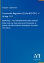 Titel: EU-Verordnung Nr. 432/2012, 16. Mai 2012. Blaues Cover mit weißem Text und Verlagslogo.