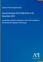 Council of the European Union: Council Decision 2010/788/CFSP of 20 December 2010, Buch