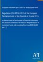 European Parliament and Council of the European Union: Regulation (EU) 2016/1011 of the European Parliament and of the Council of 8 June 2016, Buch