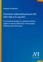 European Commission: Commission Implementing Decision (EU) 2023/1586 of 26 July 2023, Buch