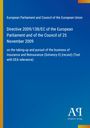 Direktive 2009/138/EG des Europäischen Parlaments und des Rates vom 25. November 2009. Blau mit einem gelben Rand.