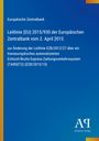 Europäische Zentralbank: Leitlinie (EU) 2015/930 der Europäischen Zentralbank vom 2. April 2015, Buch