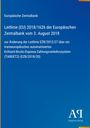 Europäische Zentralbank: Leitlinie (EU) 2018/1626 der Europäischen Zentralbank vom 3. August 2018, Buch