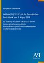 Europäische Zentralbank: Leitlinie (EU) 2018/1626 der Europäischen Zentralbank vom 3. August 2018, Buch