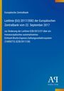 Europäische Zentralbank: Leitlinie (EU) 2017/2082 der Europäischen Zentralbank vom 22. September 2017, Buch