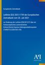 Europäische Zentralbank: Leitlinie (EU) 2021/1759 der Europäischen Zentralbank vom 20. Juli 2021, Buch