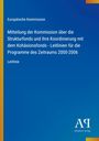 Europäische Kommission: Mitteilung über Strukturfonds, Kohäsionsfonds 2000-2006, Leitlinie. Blau mit Logo unten rechts.