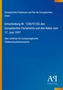Titel: "Entscheidung Nr. 1336/97/EG" des EU-Parlaments vom 17. Juni 1997 über Telekommunikationsnetze. Logo unten rechts.
