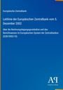 Text: Europäische Zentralbank, Leitlinie der Europäischen Zentralbank vom 5. Dezember 2002. Blaues Cover, Logo unten rechts.