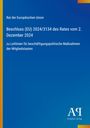 Text: Rat der Europäischen Union. Logo unten rechts: "AP Antiphon Verlag". Hintergrund in Blau mit gelbem Streifen links.