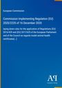 European Commission: Commission Implementing Regulation (EU) 2020/2235 of 16 December 2020, Buch