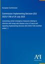 European Commission: Commission Implementing Decision (EU) 2025/1708 of 29 July 2025, Buch