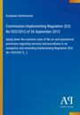 European Commission: Commission Implementing Regulation (EU) No 923/2012 of 26 September 2012, Buch
