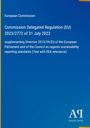 European Commission: Commission Delegated Regulation (EU) 2023/2772 of 31 July 2023, Buch