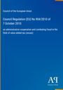 Council of the European Union: Council Regulation (EU) No 904/2010 of 7 October 2010, Buch