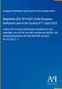 Regulation (EU) 2019/631 zu CO2-Emissionsstandards. Blaues Design mit "Antiphon Verlag"-Logo unten rechts.