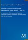 European Parliament and Council of the European Union: Directive 2011/65/EU of the European Parliament and of the Council of 8 June 2011, Buch