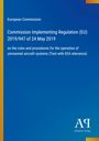 European Commission: Commission Implementing Regulation (EU) 2019/947 of 24 May 2019, Buch