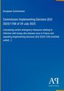 Titel: "Commission Implementing Decision (EU) 2025/1708". Blaues Layout mit EU- und Verlagslogo.