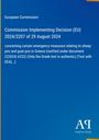 European Commission: Commission Implementing Decision (EU) 2024/2207 of 29 August 2024, Buch