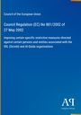 Council of the European Union: Council Regulation (EC) No 881/2002 of 27 May 2002, Buch
