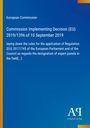 Oben „European Commission“, darunter Titel und Text zu EU-Regulierung, links bunter Streifen, unten Logo „Antiphon Verlag“.