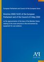 European Parliament and Council of the European Union: Directive 2000/14/EC of the European Parliament and of the Council of 8 May 2000, Buch