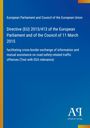 Europäisches Parlament, EU-Richtlinie 2015/413, grenzüberschreitender Austausch, Verkehrssicherheit. Logo unten rechts.