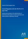 Council of the European Union: Council Regulation (EC) No 992/95 of 10 April 1995, Buch