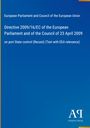 European Parliament and Council of the European Union: Directive 2009/16/EC of the European Parliament and of the Council of 23 April 2009, Buch