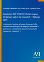 European Parliament and Council of the European Union: Regulation (EU) 2019/287 of the European Parliament and of the Council of 13 February 2019, Buch
