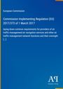 Text: "European Commission, Commission Implementing Regulation (EU) 2017/373 of 1 March 2017, laying down common requirements [...]" Auf blauem Hintergrund, Logo: Antiphon Verlag.