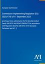European Commission: Commission Implementing Regulation (EU) 2023/1758 of 11 September 2023, Buch