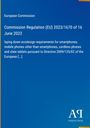 "Commission Regulation (EU) 2023/1670 of 16 June 2023. Ecodesign requirements for smartphones und Tablets. Europäische Kommission."