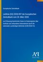 Text über Leitlinie der EZB zur Datenerfassung, blauer Hintergrund, Logo "AP" des Antiphon Verlags.