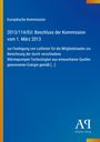 Text: Europäische Kommission, 2013/114/EU: Beschluss der Kommission, Logo: Antiphon Verlag auf blauem Hintergrund.