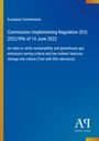 European Commission: Commission Implementing Regulation (EU) 2022/996 of 14 June 2022, Buch