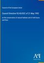 Council of the European Union: Council Directive 92/43/EEC of 21 May 1992, Buch
