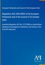 European Parliament and Council of the European Union: Regulation (EU) 2024/2865 of the European Parliament and of the Council of 23 October 2024, Buch