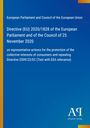 European Parliament and Council of the European Union: Directive (EU) 2020/1828 of the European Parliament and of the Council of 25 November 2020, Buch