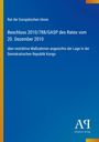 Rat der Europäischen Union: Beschluss 2010/788/GASP des Rates vom 20. Dezember 2010, Buch