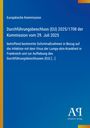 Europäische Kommission: Durchführungsbeschluss (EU) 2025/1708 der Kommission vom 29. Juli 2025, Buch
