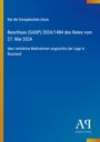 Rat der Europäischen Union: Beschluss (GASP) 2024/1484 des Rates vom 27. Mai 2024, Buch