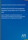 Europäisches Parlament, Richtlinie (EU) 2016/2341, betriebliche Altersversorgung, blauer Hintergrund mit Logo „Antiphon Verlag“.