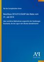Rat der Europäischen Union: Beschluss 2014/512/GASP des Rates vom 31. Juli 2014, Buch