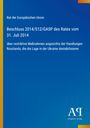 Rat der Europäischen Union: Beschluss 2014/512/GASP des Rates vom 31. Juli 2014, Buch