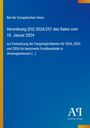 Rat der Europäischen Union: Verordnung (EU) 2024/257 des Rates vom 10. Januar 2024, Buch