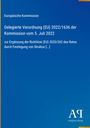 EU-Verordnungstext mit Titel und Details auf blauem Hintergrund. Unten steht "Antiphon Verlag" mit einem Logo.