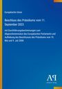 Text über einen Beschluss der Europäischen Union vom 11. September 2023 auf blauem Hintergrund mit gelbem Rand.